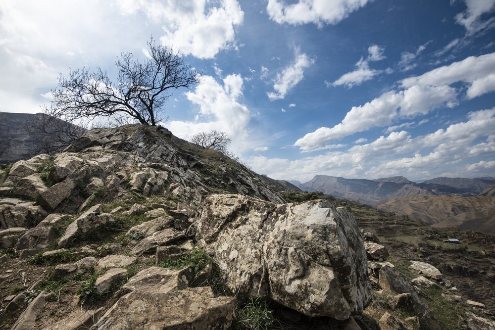 Окрестности заброшенного аула Гамсутль