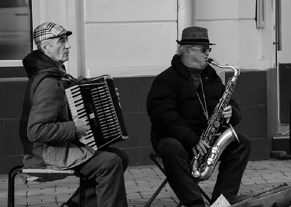 Уличные музыканты