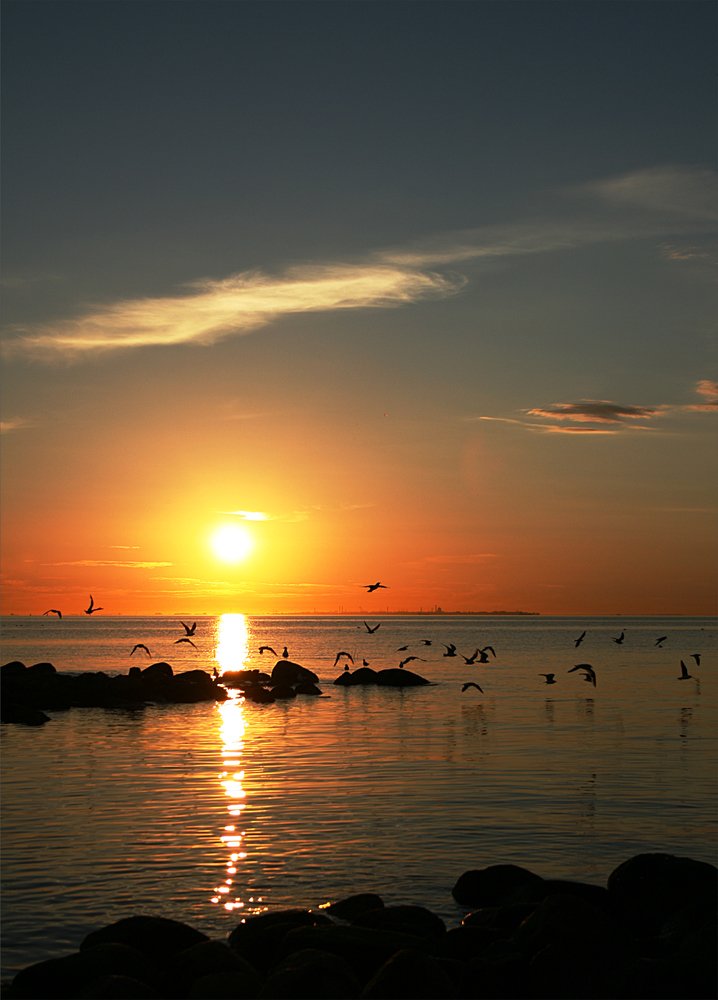 Закат на Финском