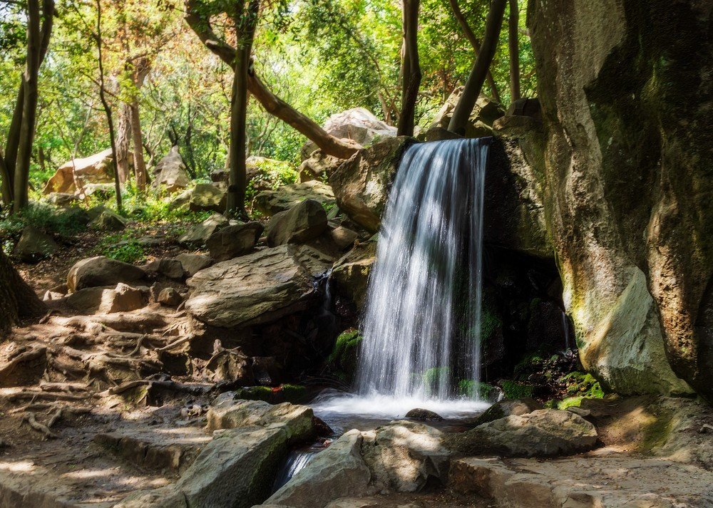 Водопад Воронцовского парка