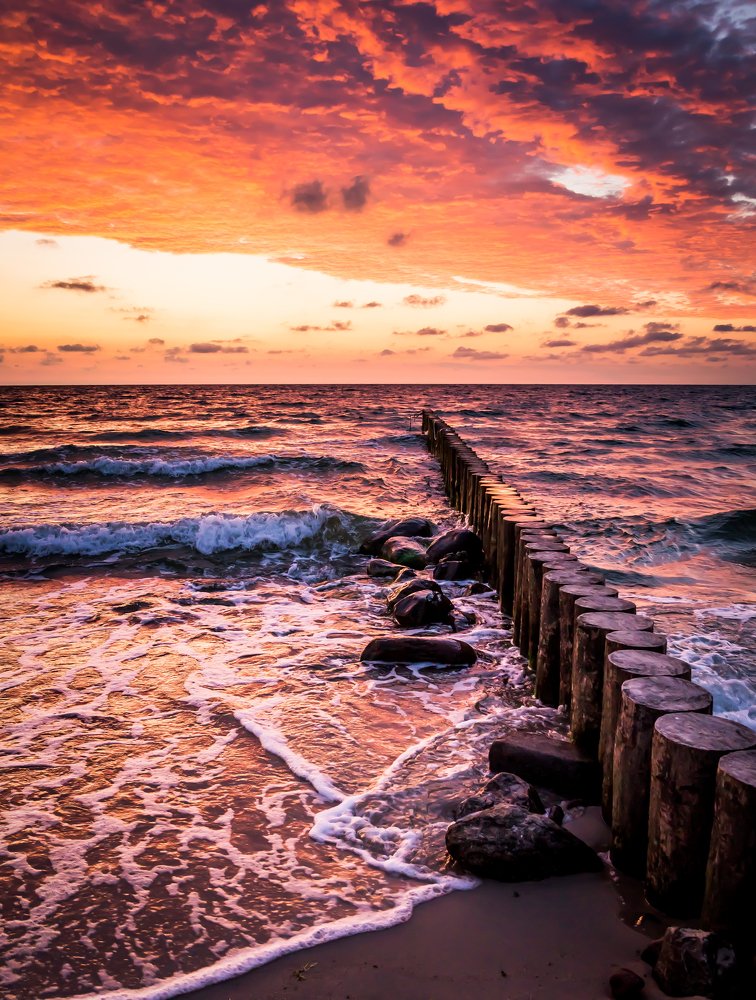 Закат на Балтике