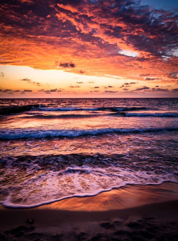 Закат на Балтике