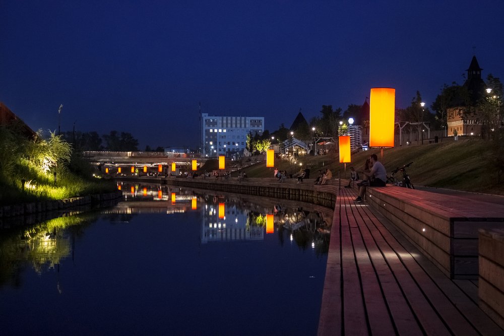 летним вечером