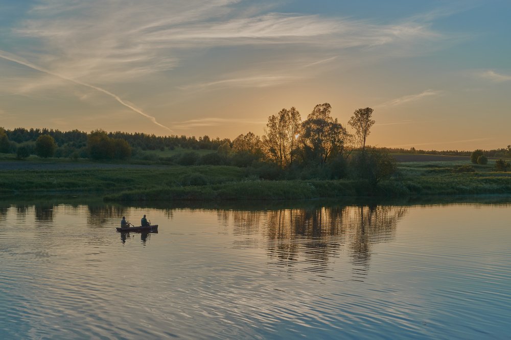 На вечернюю рыбалку
