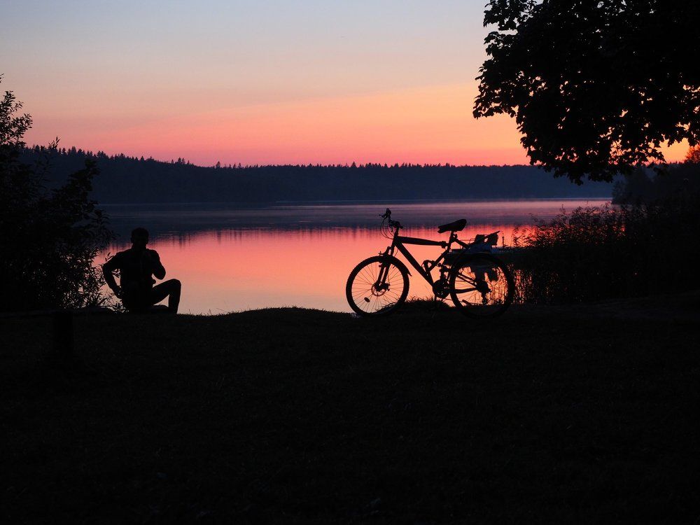 Красный закат