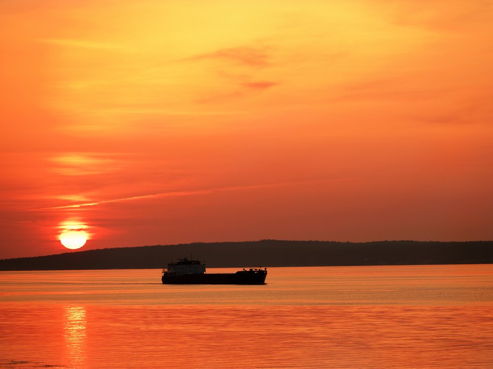 Волжский закат