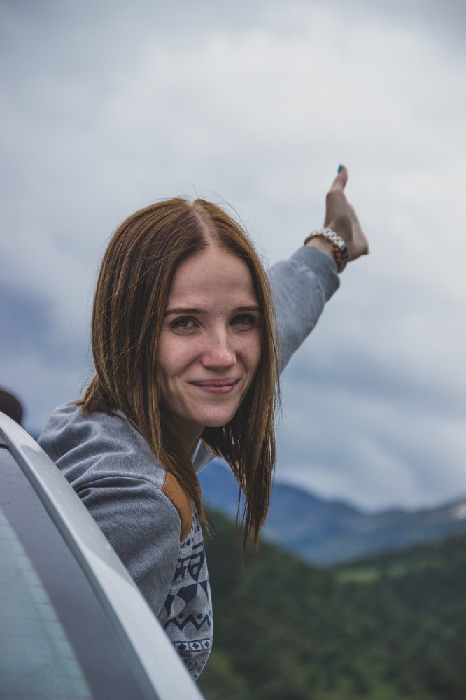 Happiness just around the mountain