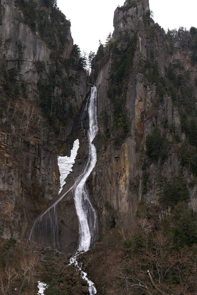 Водопад на Хоккайдо