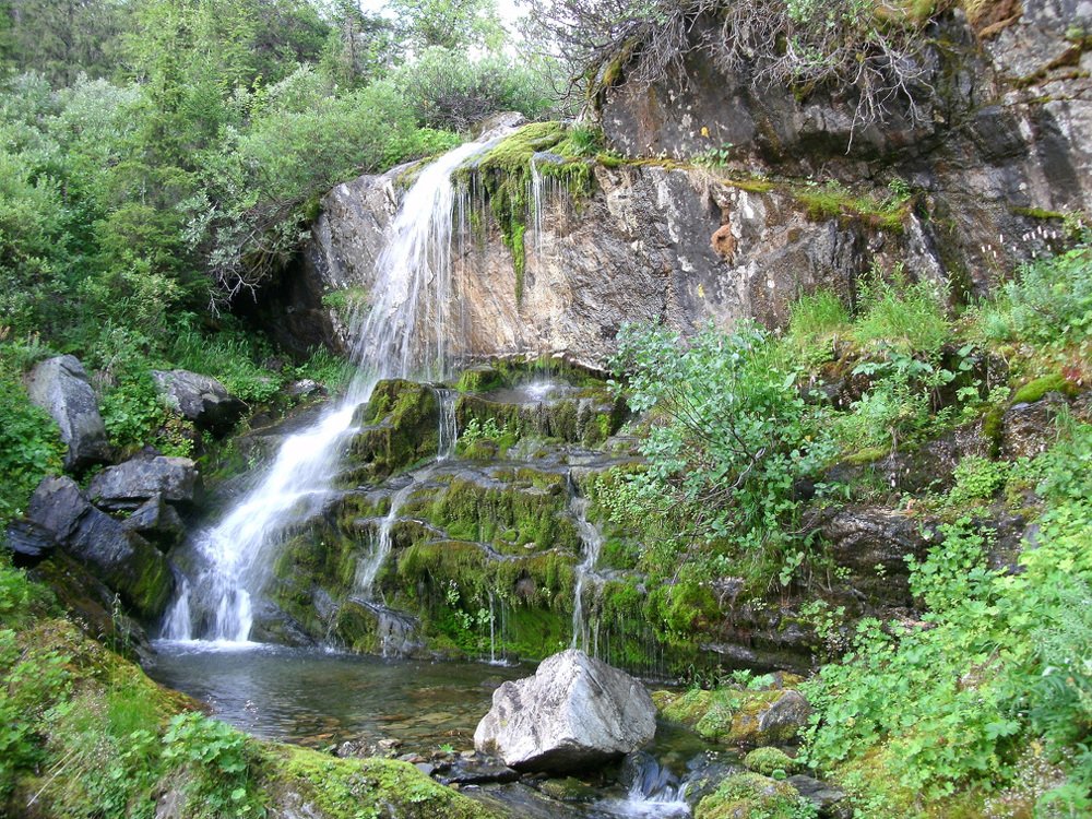 Таёжный водопад