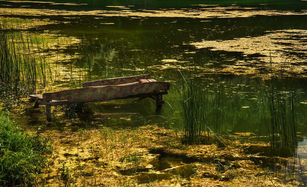 Крым. Мангупское озеро