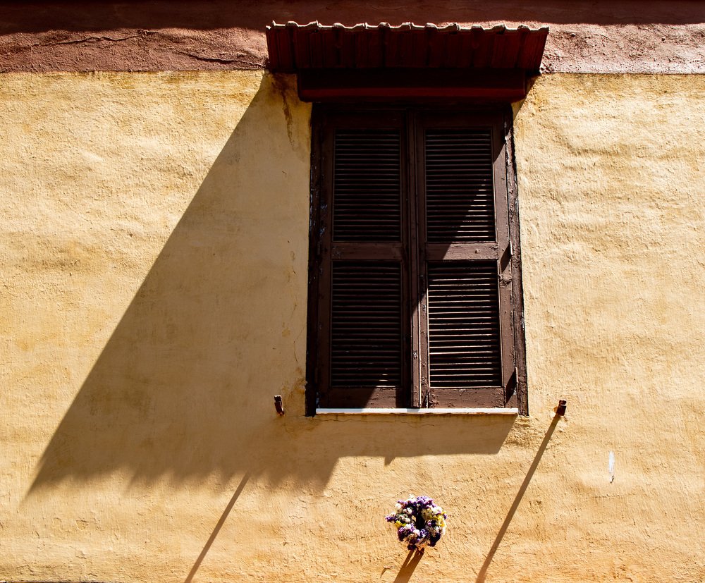 shadow on the window