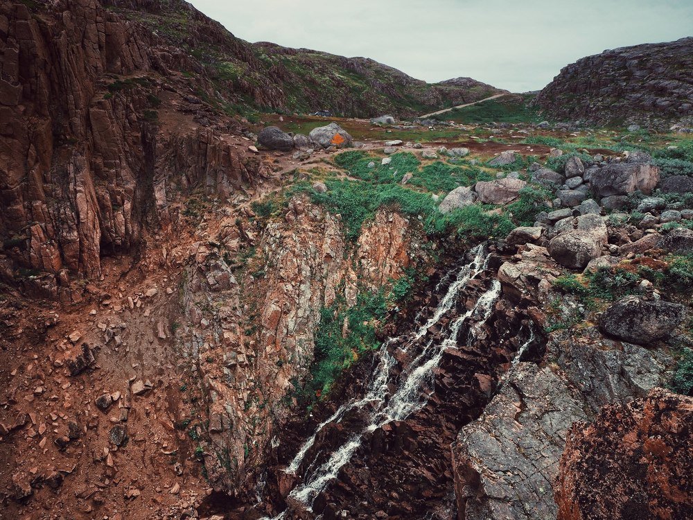 Водопад за Полярным кругом