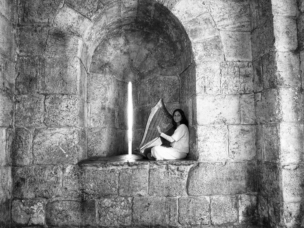 Девушка с лирой