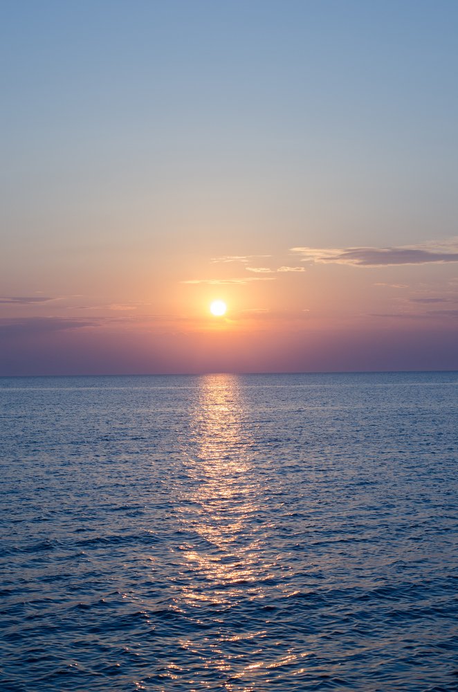 Закат в Анапе