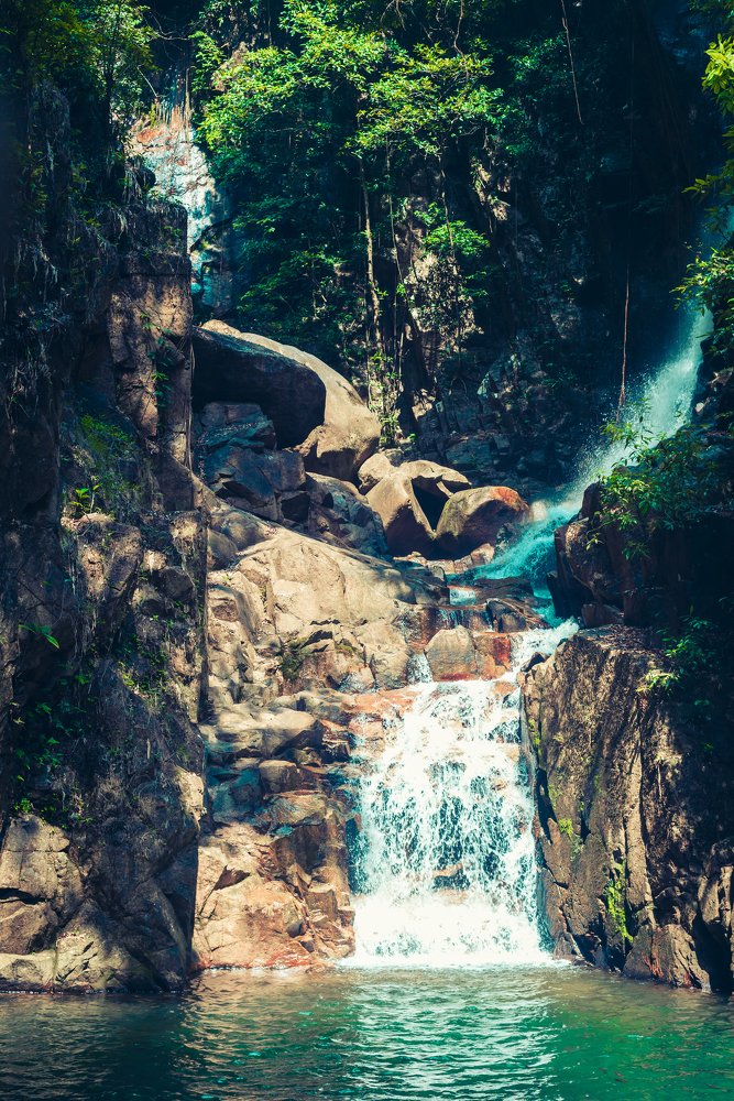 Waterfall Phlio in Chantaburi, Thailand