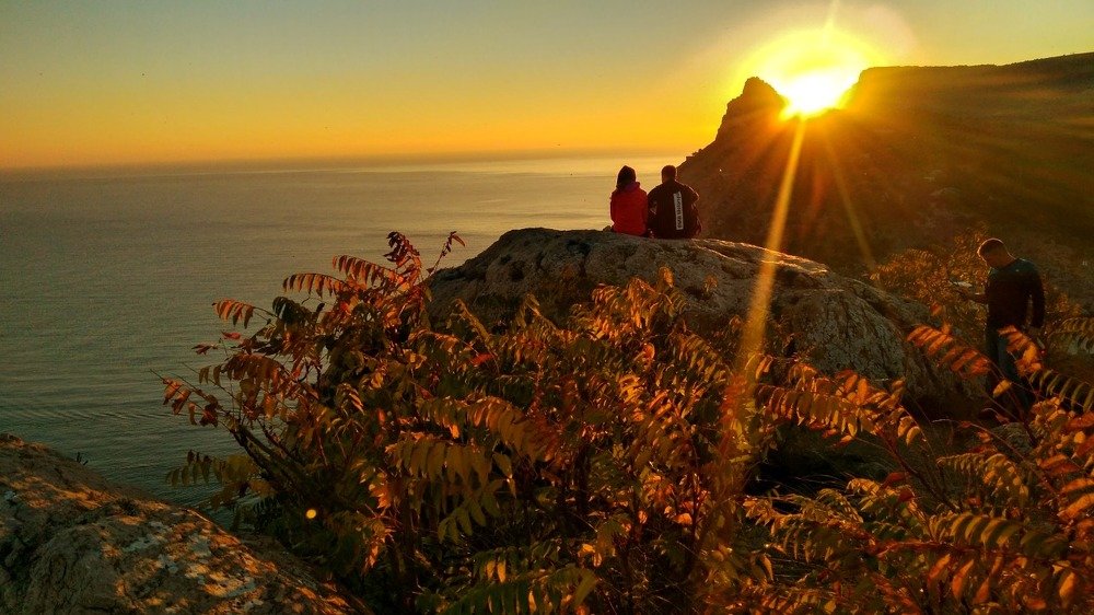 Закат над бухтой Балаклава