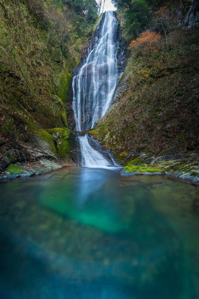 Waterfall in the rock