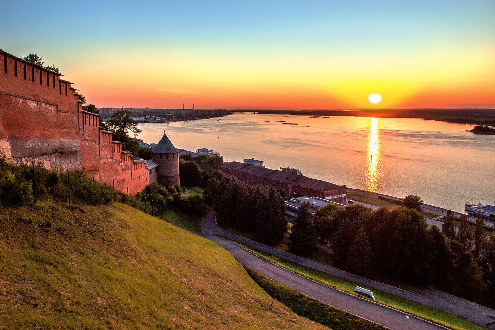 Закат в "Нижнем"