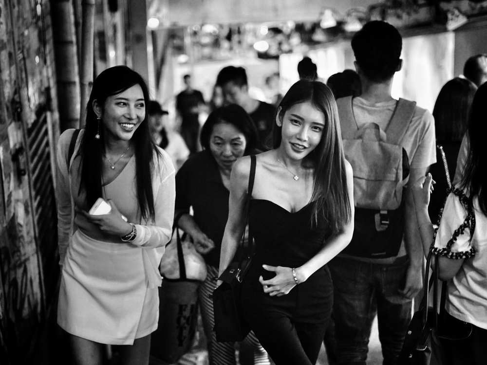 Hey, the photographer is shooting you!