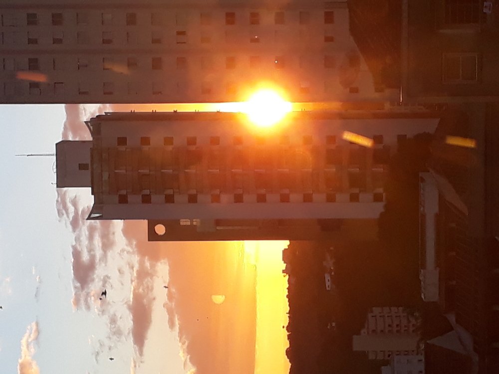 Too much urban sunset