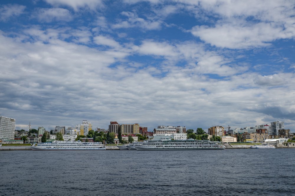 прогулка на теплоходе...