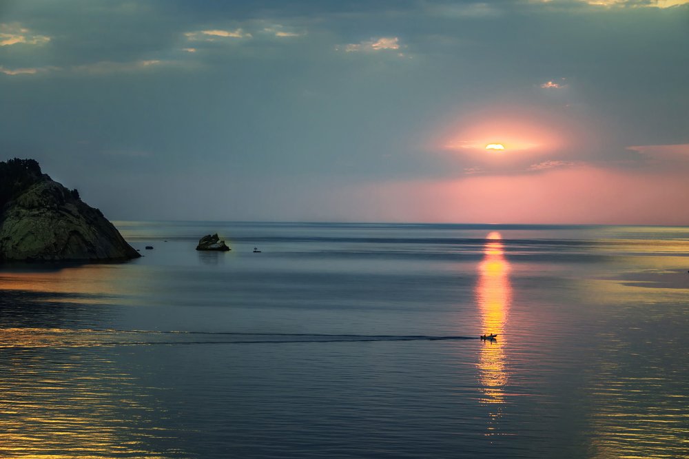 В утренних лучах