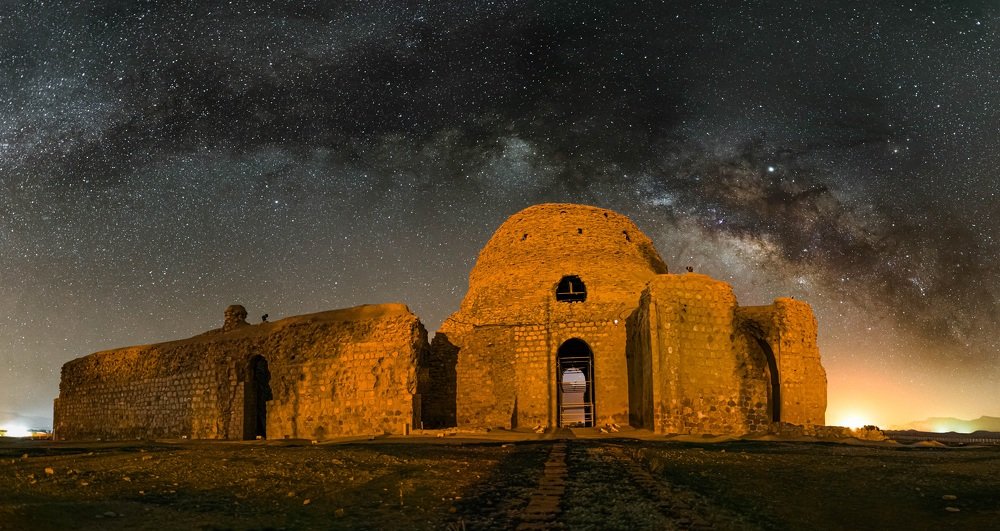 two old friends meeting