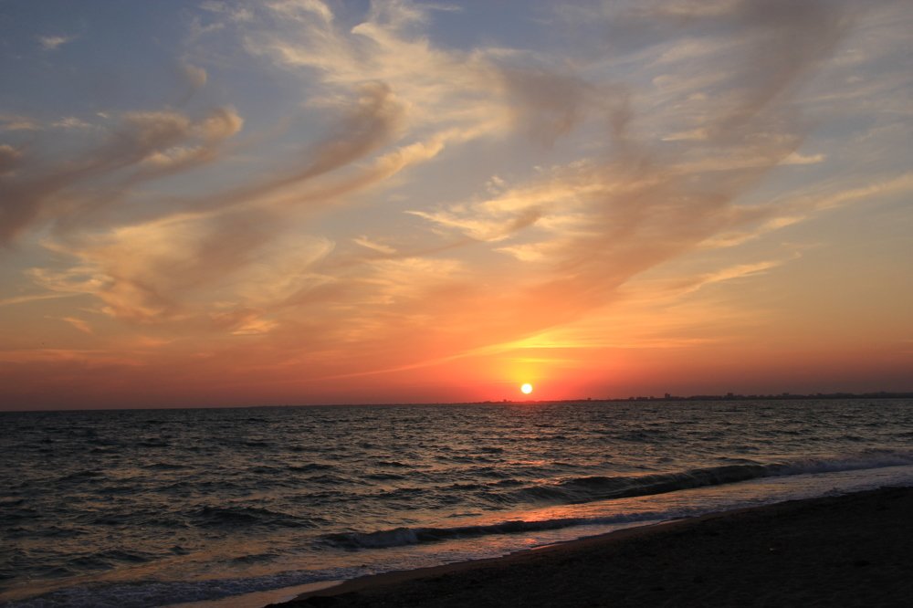 Огненный закат