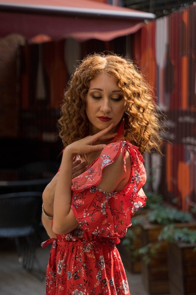 Огненная красотка