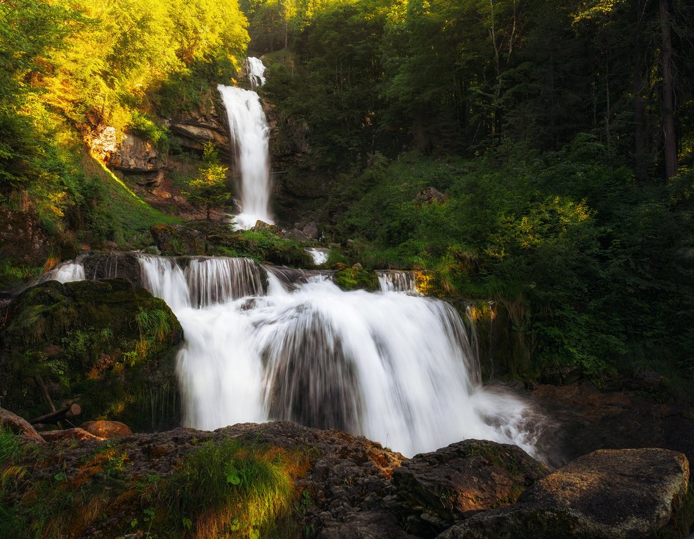 Giessbach Waterfall, Switzerland