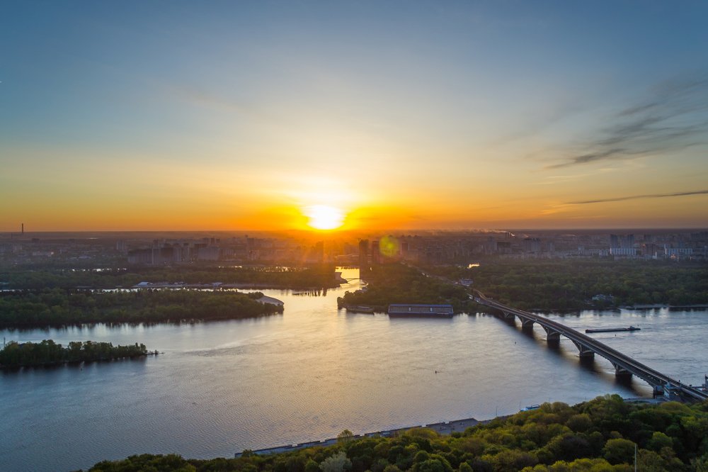 Невероятное утро в городе!