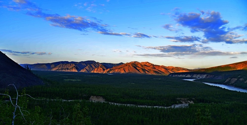 Левый приток Индигирки- ручей Хапчагай -Аннага.