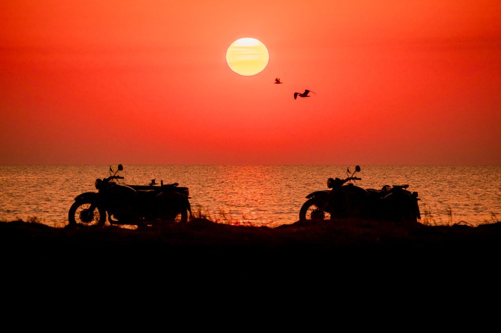 Утро на Каспии