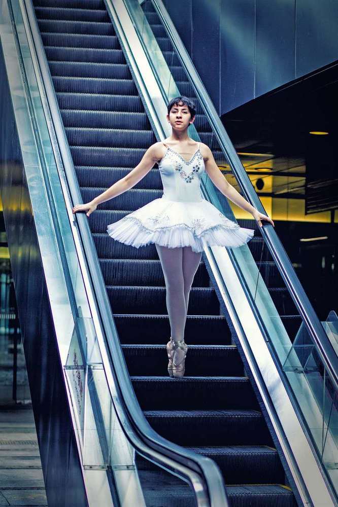 Balley Dancer on the Street