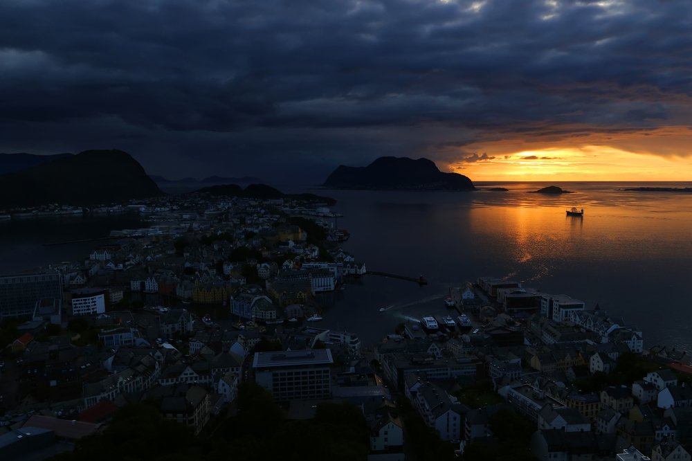 Вечерний Олесунн