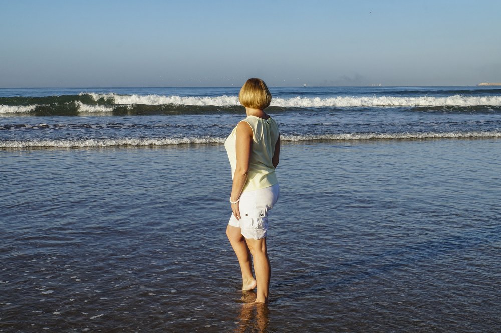 Морем можно любоваться бесконечно...