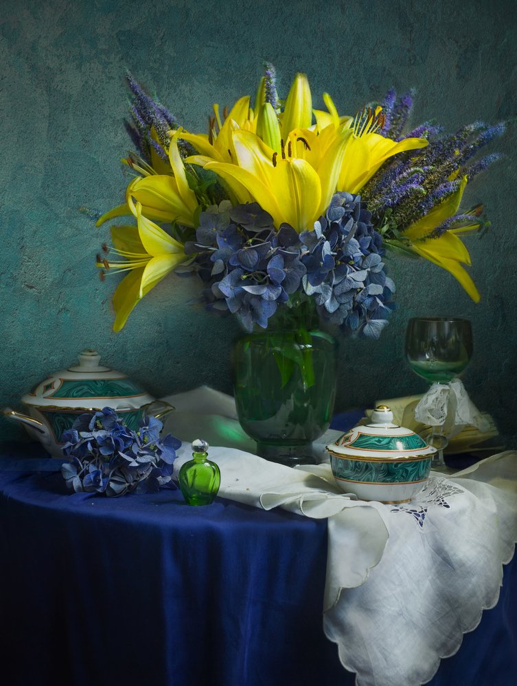 Жёлто-синее лето...