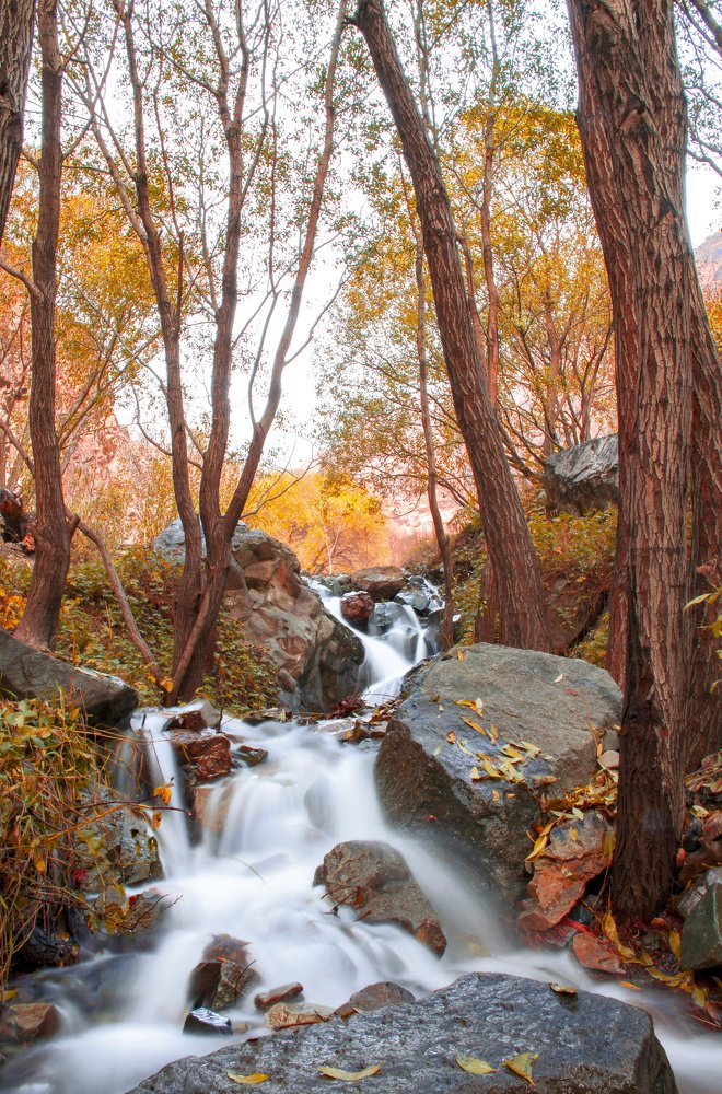 waterfalls