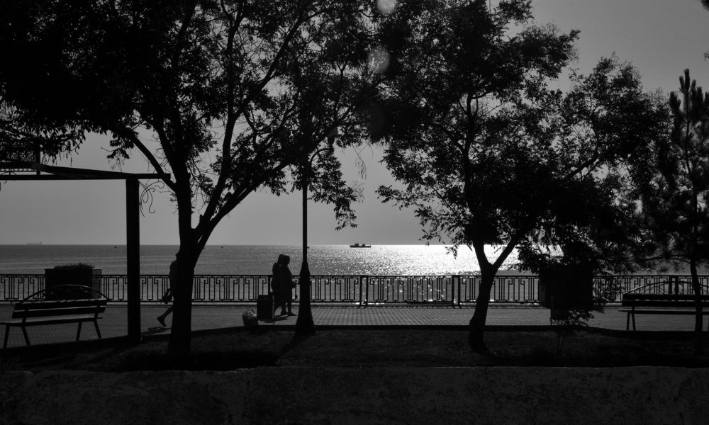 рассвет в Феодосии