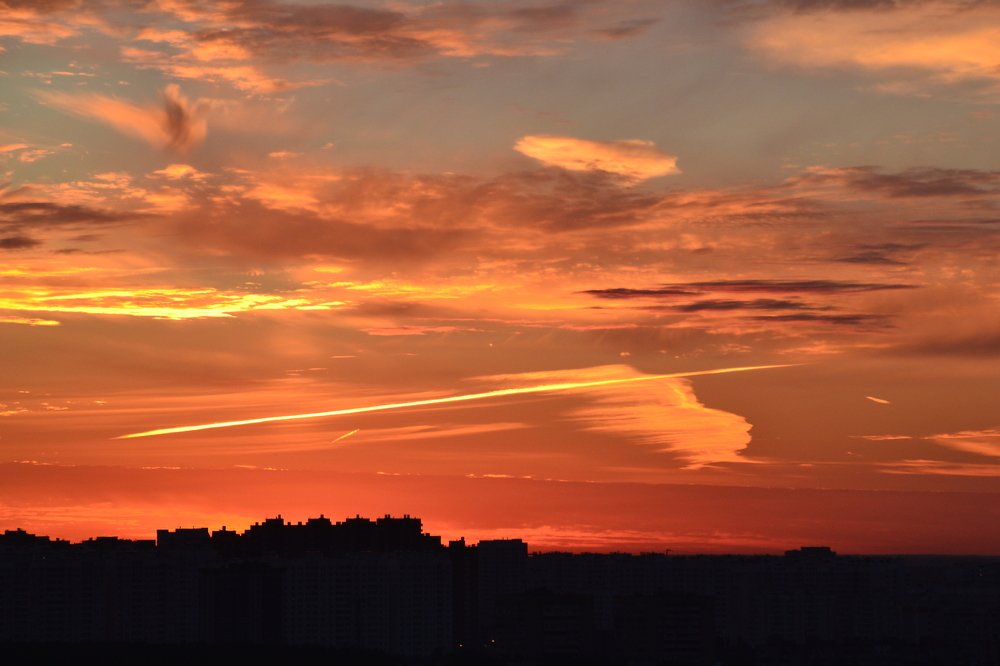 Вечер в Подмосковье