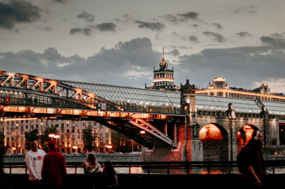 Московский мост в закате