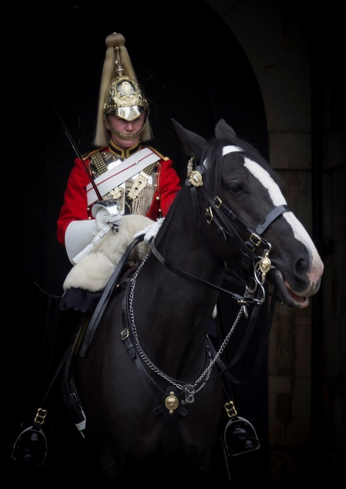 Конный гвардеец Её Величества.Лондон.