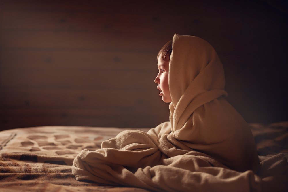 После купания