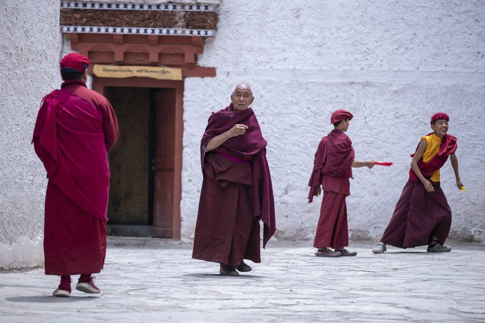 Traditional Monk Daily Life