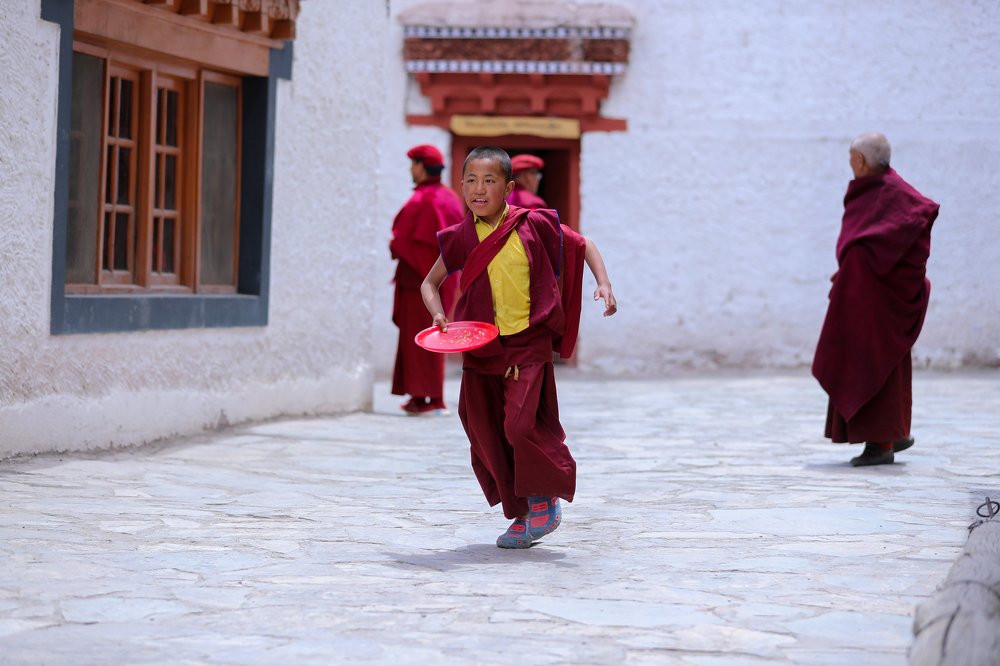 Traditional Monk Daily Life