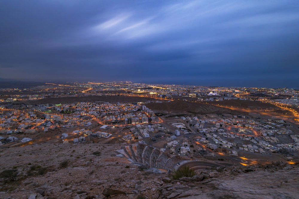MUSCAT FROM AMIRAT HILL.