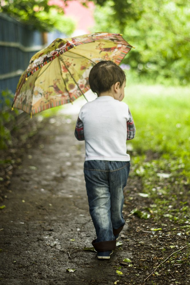 Прогулка под дождем