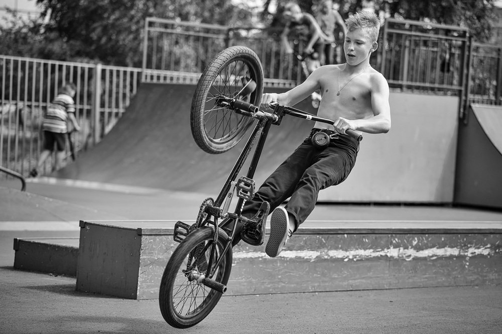 Оттачивая трюки.