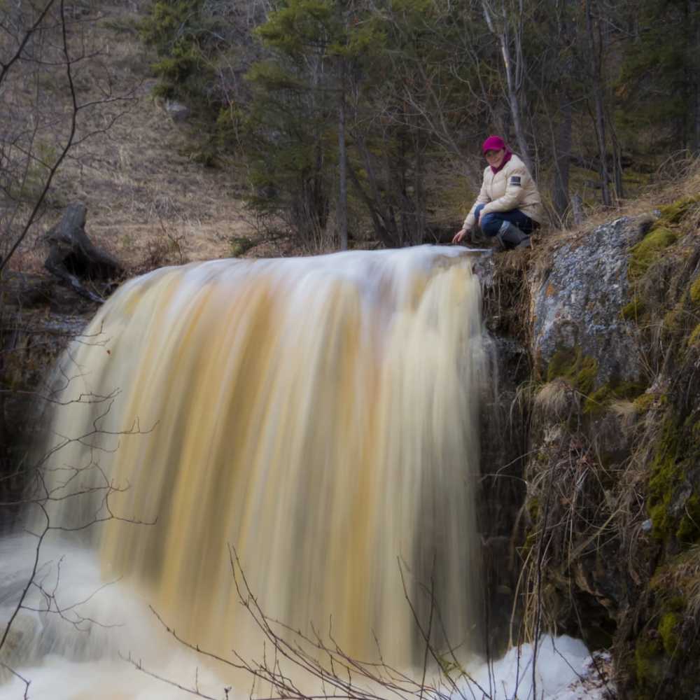 Малый водопад Еланки