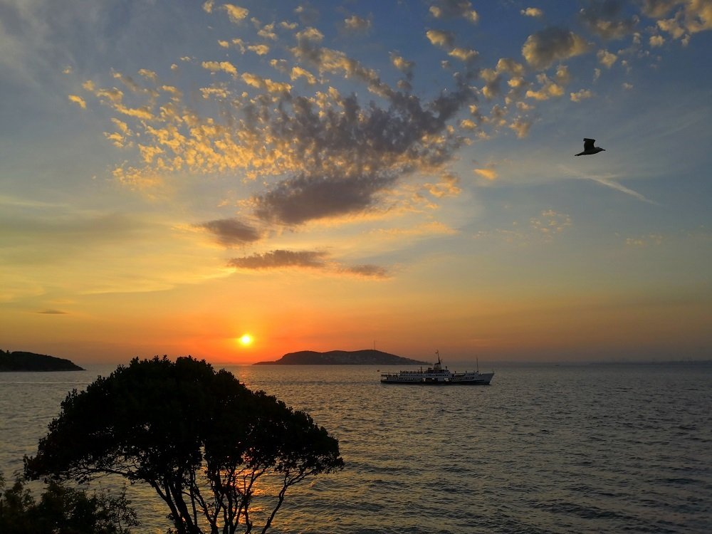 Sunset in Istanbul